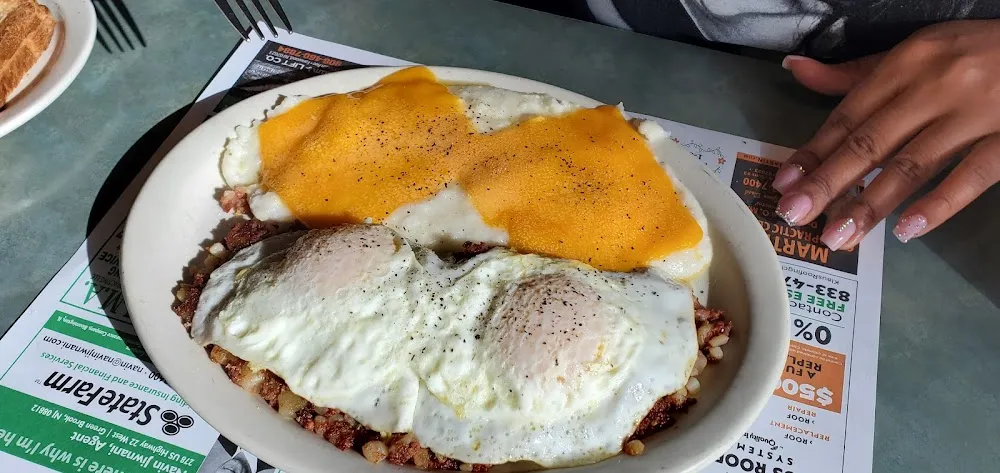 Corned Beef Hash and Two Eggs